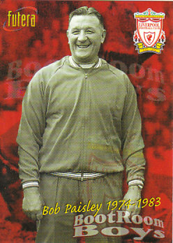Bob Paisley Liverpool 1998 Futera Fans' Selection #26